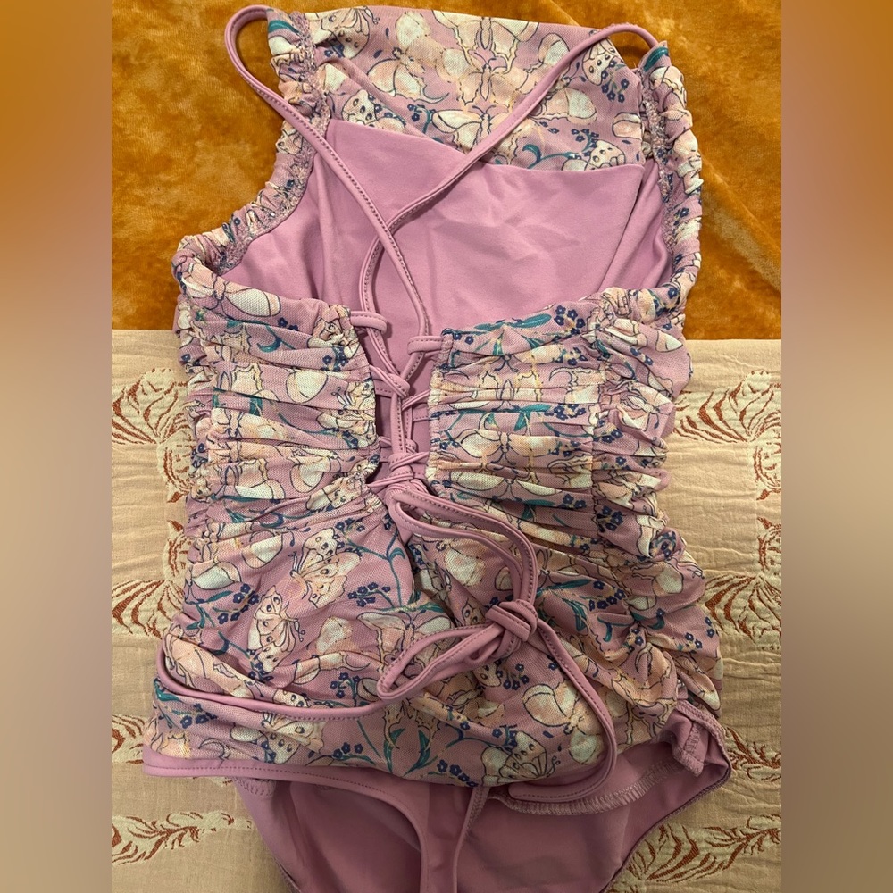 Free People Intimately Butterfly Bodysuit | Purple and Pink FP Bodysuit | NWOT - Picture 9 of 12